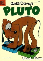 Walt Disney's Pluto © October 1956 Dell 4c736 -